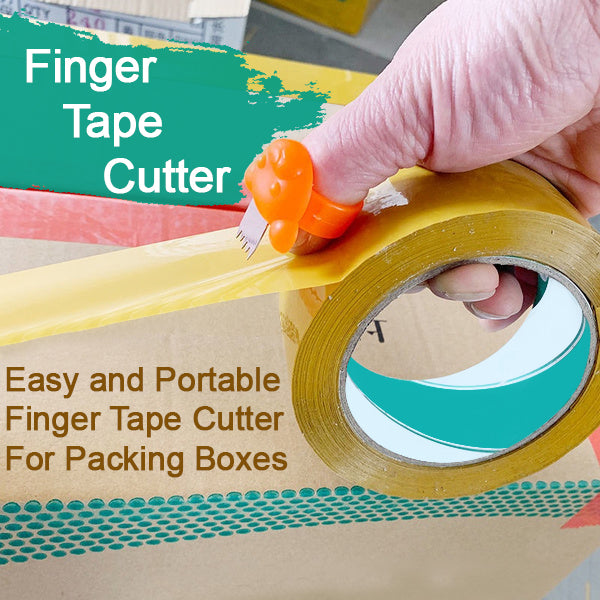 Finger tape cutter for boxes Finger tape cutter for boxes